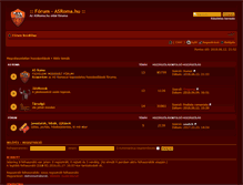 Tablet Screenshot of forum.asroma.hu